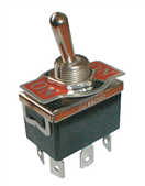 TIPA 02610020 Přepínač páčkový 3pol./6pin ON-OFF-ON 250V/10A