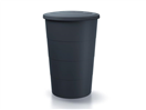 PROSPERPLAST 06438790 Sud na vodu SMOOTH antracit 160l