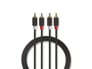 NEDIS 03520206 Kabel 2x Cinch konektor/2x Cinch konektor 2m NEDIS CABW24200AT20