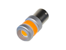 CARCLEVER 04120111 Autožárovka LED BA15s 9-60V 12W CARCLEVER oranžová