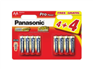 PANASONIC 04270284 Baterie AA (R6) alkalická PANASONIC Pro Power 8ks / blistr