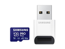 SAMSUNG 08880343 Karta paměťová SAMSUNG PRO Plus microSDXC 128GB U3 A2 V30 se čtečkou