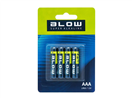 BLOW 06436664 Baterie AAA (LR03) alkalická BLOW Super Alkaline 4ks / blistr