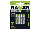 GP 04270426 Baterie AAA (R03) alkalická RAVER 4ks