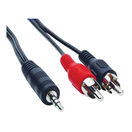 HADEX 03510067 Kabel HADEX JACK 3.5 stereo/2xCINCH 10m