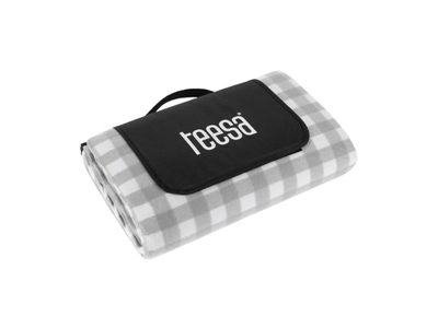 Deka TEESA 200x200cm - šedá mřížka