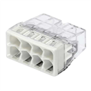 WAGO 03370214 Svorka Wago, 2273-208, 0,5 - 2,5 mm2, 8pólová, transparentní/bílá