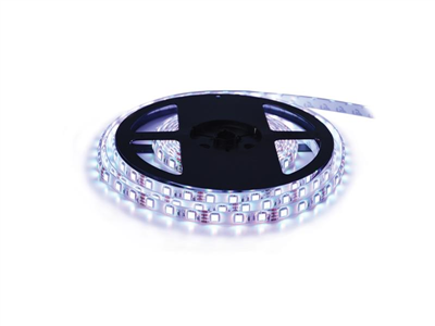 LED pásek 12V 3528 120LED/m IP65 max. 9.6W/m bílá studená (cívka 5m) GETI