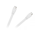 CABLETECH 03520179 Kabel CABLETECH KPO3725-1.8 plochý HDMI 1,8m, bílý