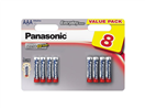 PANASONIC 04270454 Baterie AAA (R03) alkalická PANASONIC Evolta 8ks / blistr