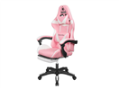 KRUGERMATZ 06433263 Křeslo herní KRUGER & MATZ GX-150 Warrior bílo-růžové