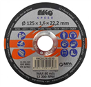 MAGG RKQS12516220 Řezný kotouč na kov 125x1,6x22mm - MAGG Speed