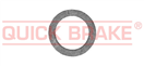 QUICK BRAKE 10680969 Podložka, těsnění pod matici, vnitřní průměr 10 mm, hliníková, pro opravu brzd
