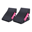 Ferdus 10.454 Klíny pod kola - špalky, skládací, kovové s gumovou podložkou, sada 2 ks