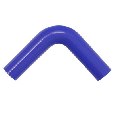 Silikonové koleno, pro tlakové vedení vody, vzduchu aj., úhel 90°, různé průměry