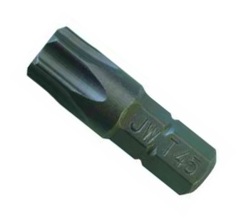 Bity Torx s otvorem, různé velikosti, délka 25 mm, úchyt 1/4