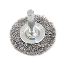 Satra S-40SB6 Kartáč okružní, vlnitý, ocelový 40x4 mm, stopka - SATRA