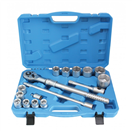 Satra S-34166SH Gola sada 3/4, s teleskopickou ráčnou, 19 - 50 mm, šestihran, 16 ks dílů - SATRA