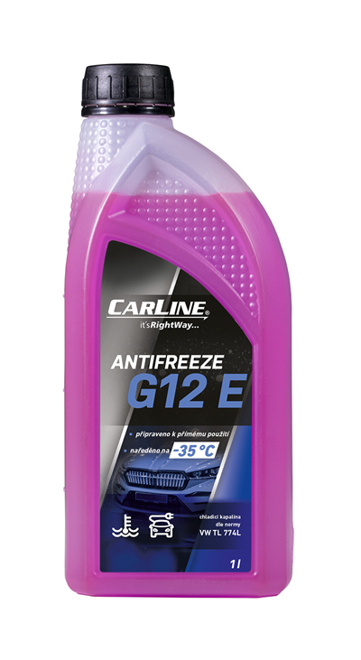 CARLINE ANTIFREEZE G12E -35°C 1L