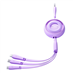 3v1 Joyroom Barevný kabel USB na USB-C/Lightning/Micro USB 3