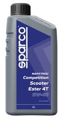 Sparco MAP0675 COMPETITION SCOOTER ESTER 4T 5W-40 - 1L