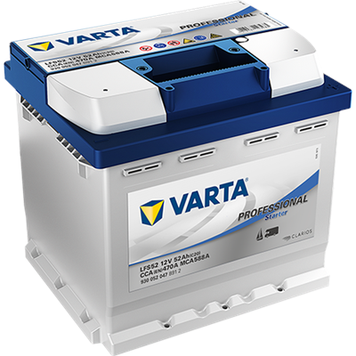 autobaterie VARTA Professional Starter 52Ah 12V 470A 207x175x190