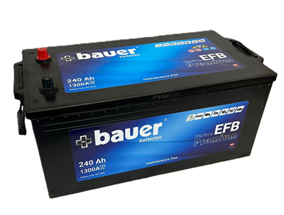 Carbon EFB 240Ah 12V 1300A 518x264x215/243