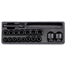 HONITON HA041 HONITON Sada průmyslových hlavic 1/2” 20 dílů | plastové plato A