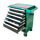 HONITON HA230-104 HONITON Montážní vozík na nářadí kovový HA104 + vybavení 215 dílů | 677x459x1000 mm