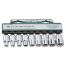 HONITON H4009 HONITON Sada hlavic TRX 1/2”, 9 dílů