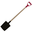 JAD5094 Rýč rovný s násadou UH | 1150x300x190 mm