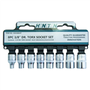 HONITON H3008 HONITON Sada hlavic TRX 3/8” 8 dílů