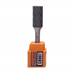 RICHMANN Kolíková fréza do kovu, stopka 6 mm | válec 12x25 m