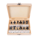 STAVTOOL P11137 STAVTOOL Sada tvarových fréz do dřeva 12 dílů