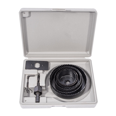 STAVTOOL Sada vykružovacích korunek 8 dílů | 51-102 mm, plastový box