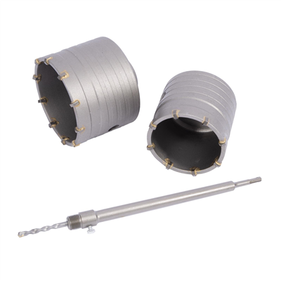 STAVTOOL Vykružovací korunka + trn do zdiva SDS-PLUS | 65, 80 mm