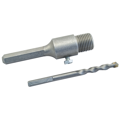 STAVTOOL Upínací stopka 110 mm šestihran k vykružovací korunce