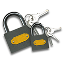 STAVTOOL P19328 STAVTOOL Visací zámek litinový | 25 mm