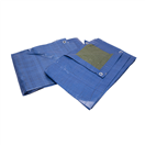 XTline P19555 XTLINE Zakrývací plachta PE s oky modrá 70g/m2 | 2x2 m