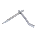 ZN37230/1 Zednická skoba | pozinkovaná 140x10 mm