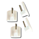 1862 Háček vitrážní samolepící | bílý