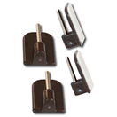 1863 Háček vitrážní samolepící | hnědý