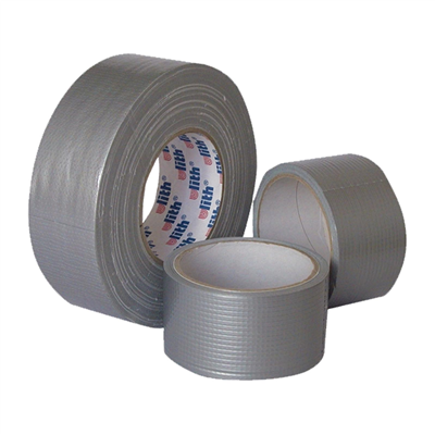Lepící páska stříbrná Duck tape - textilní | 25 mm x 50 m