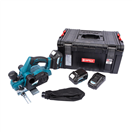 XTline XT102750-2B5B XTLINE Aku hoblík 18 V + 2 baterie 5.0 Ah + nabíječka 3.5 A + box