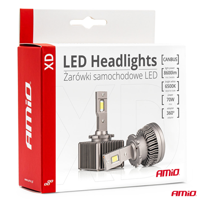 LED žárovky hlavního svícení XD Series D4S/D4R AMiO