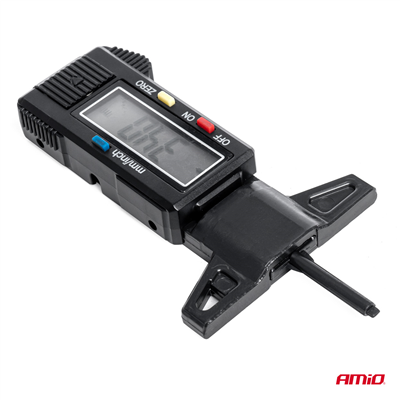 Digitální měřič hloubky dezénu AMiO-03103