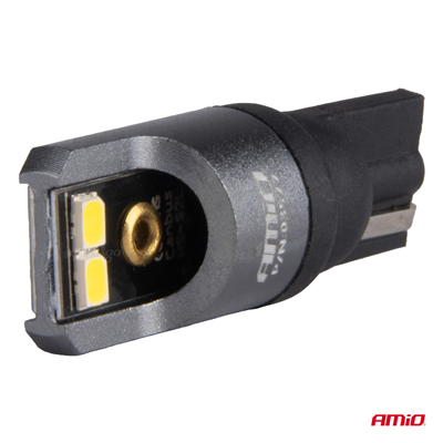 LED žárovky CANBUS PRO T10 W5W 4x2016 SMD bílé 12V 24V AMIO-03577