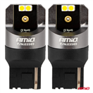 Amio 03589 LED CANBUS PRO series 7440 W21W 4x3030 SMD White 12/24V CANBUS AMIO-03589