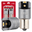 Amio 03594 LED žárovky FULL CANBUS PRO PY21W 2x1860 SMD amber 12V 24V AMIO-03594