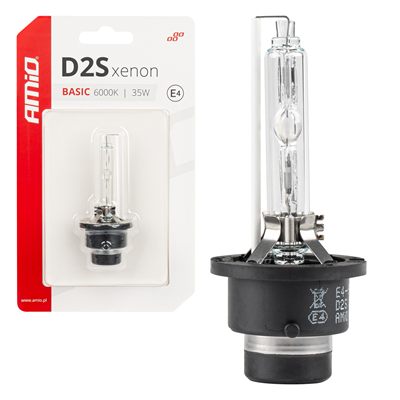 Výbojka D2S 35W 6000K xenonová BASIC blister AMIO-03861
